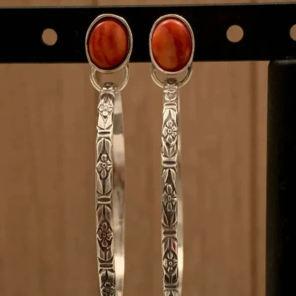 Caravanas Boho Vintage Onyx