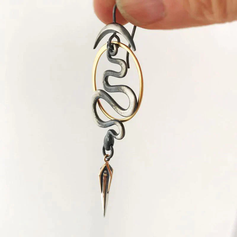 Caravanas Espiral Geométrica Irregular Serpentina