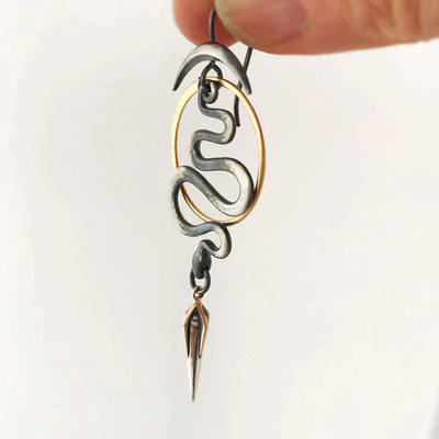 Caravanas Espiral Geométrica Irregular Serpentina