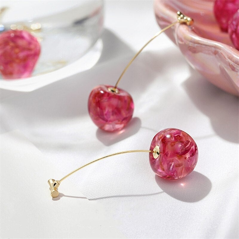 Caravanas de Lujo Cereza Rosa