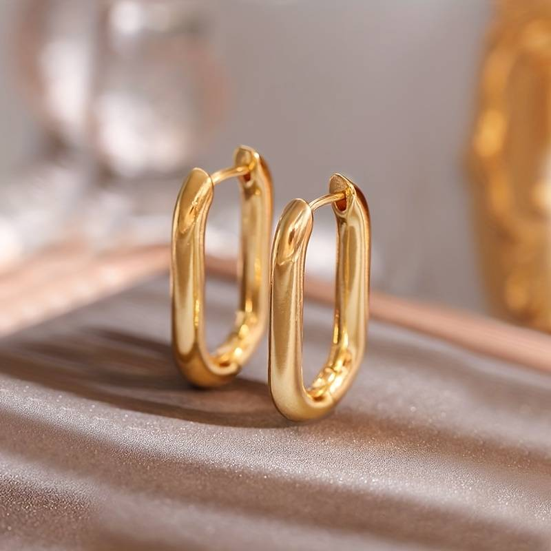 Caravanas Dorados Elegantes