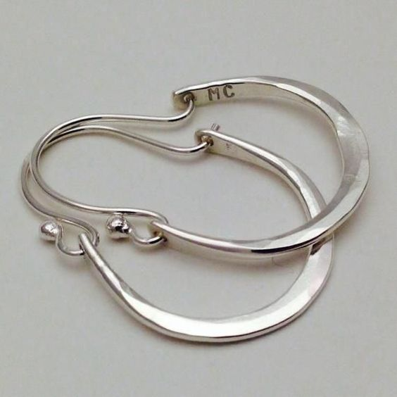 Caravanas Vintage de Aros en Plata