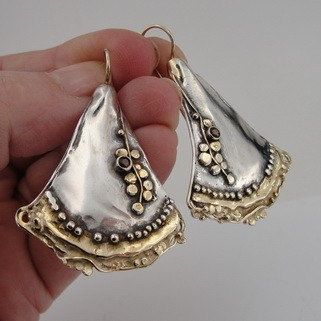 Caravanas Plateados Dorados Boho