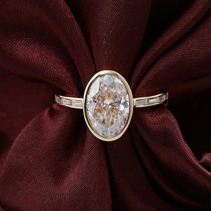Anillo Mossanita Vintage